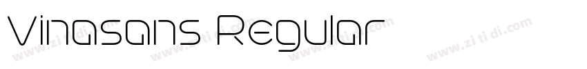 Vinasans Regular字体转换 Vinasans Regular字体转换